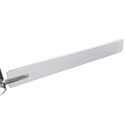 48" Brushed Nickel Lowe Profile Ceiling Fan with Light image 9