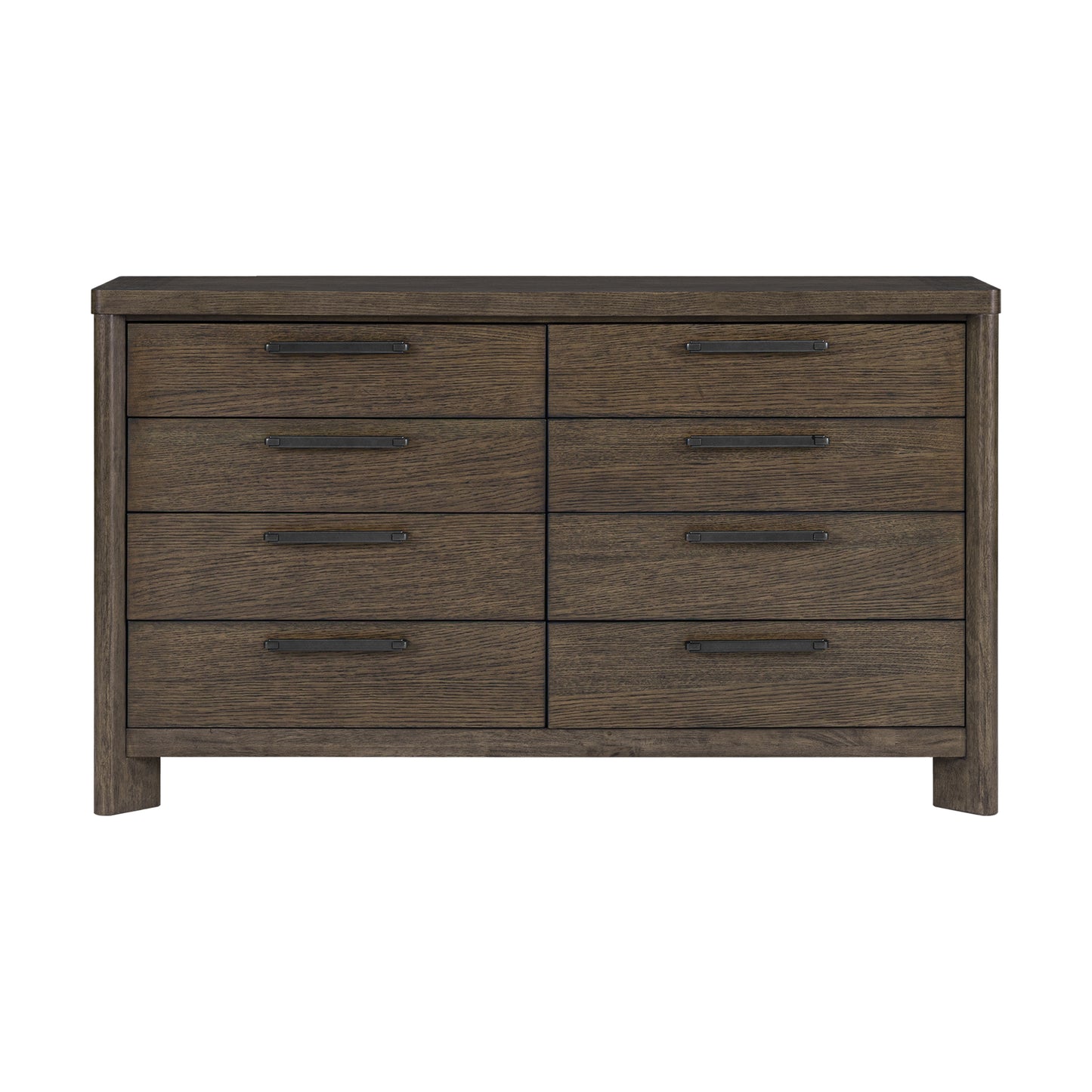 Dark Oak 8-Drawer Dresser image 3