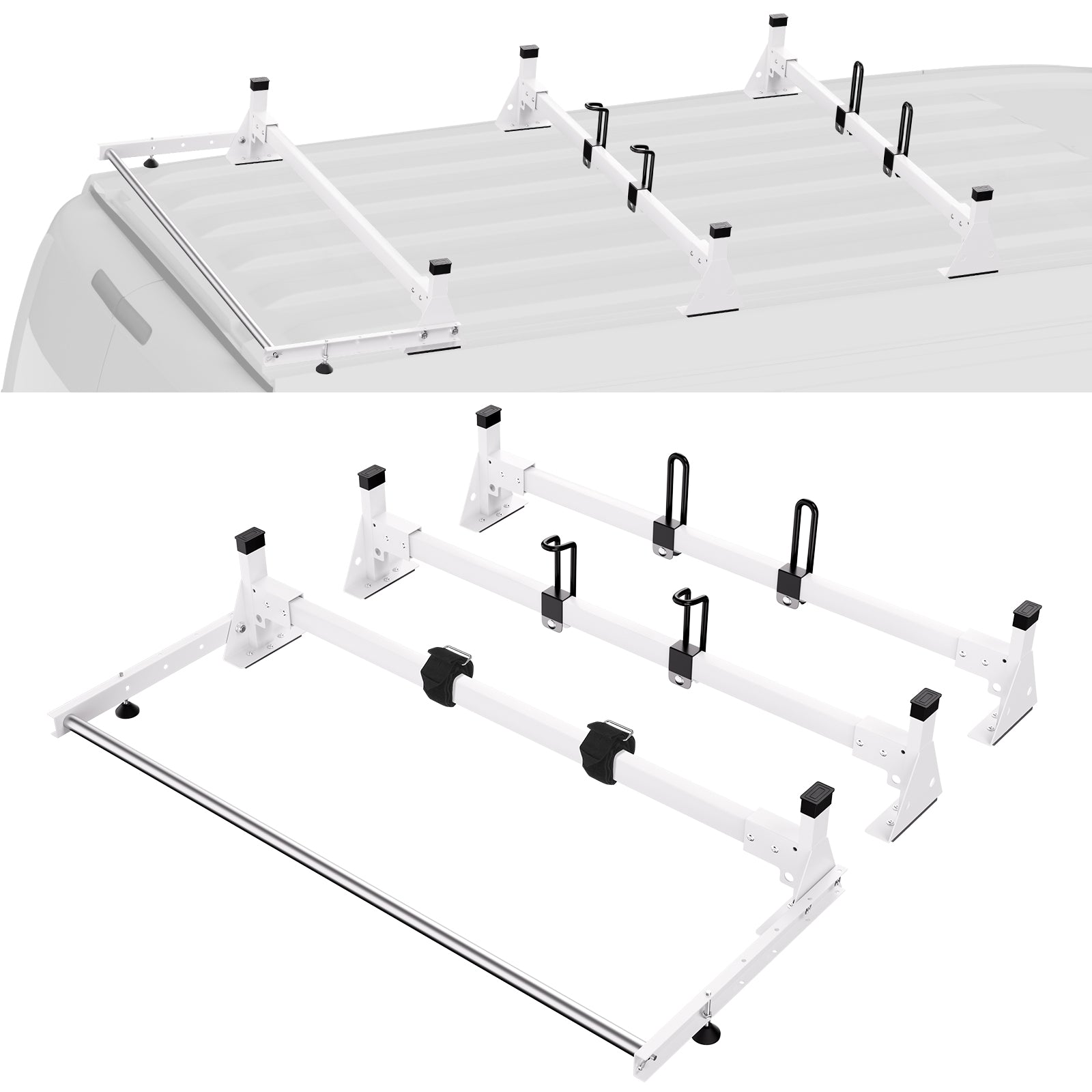 Trailer Ladder Rack Van Roof Ladder Rack for Ford Transit Custom 2013-2024 image 2