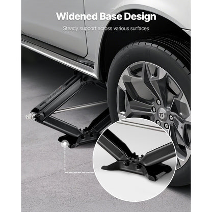 RV Scissor Jacks 9000 lbs 23.4 in RV Stabilizer Leveling Scissor Jacks Set of 2 image 3