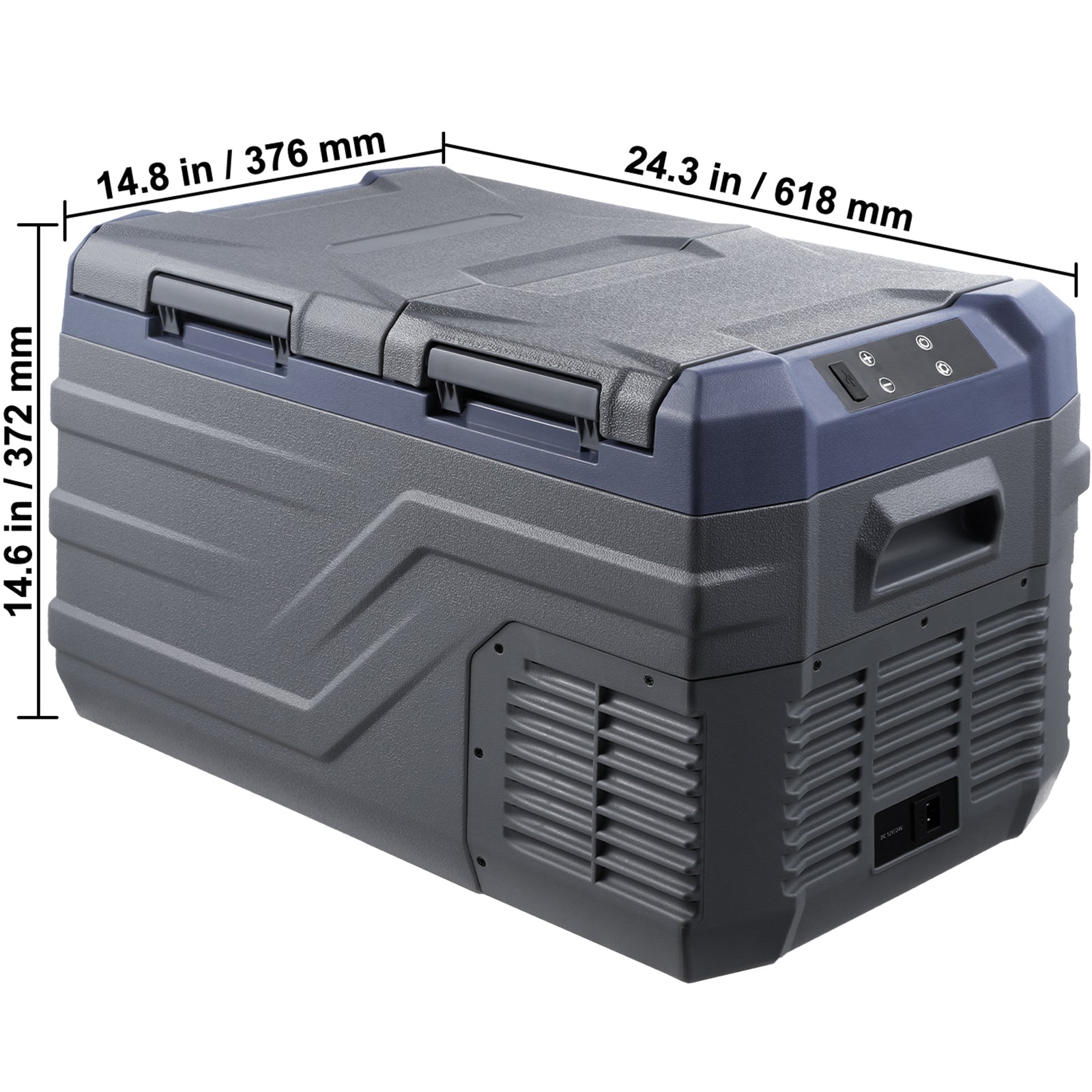 Car Refrigerator, 12 Volt Car Refrigerator Fridge, 25 L Dual Zone Portable Freezer, -4℉-68℉ Adjustable Range, 12/24V DC and 100-240V AC Compressor Cooler for Outdoor, Camping, RV image 11