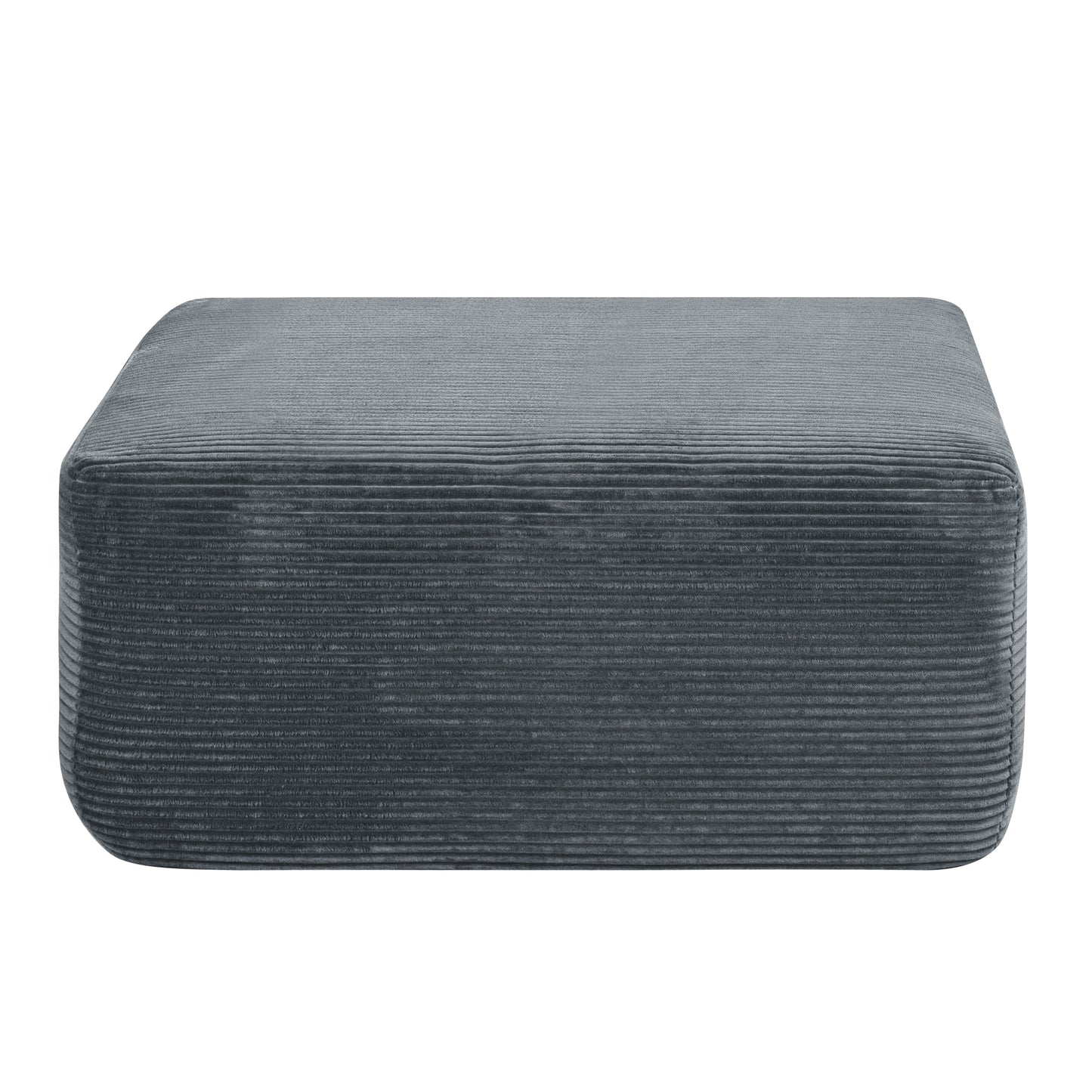 373-001/ottoman//grey/corduroy image 2