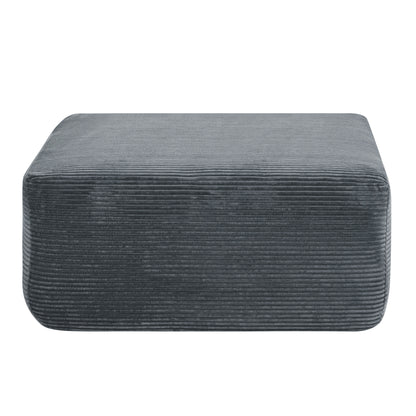 373-001/ottoman//grey/corduroy image 2