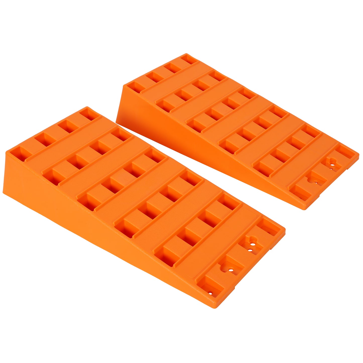 5T Caravan Levelling Ramps, Heavy Duty RV Leveling Ramps Set with 2 Wheel Chocks, Camper Trailer Levelers for Motorhome, Travel Trailer, Camper, with Portable Carry Bag image 8