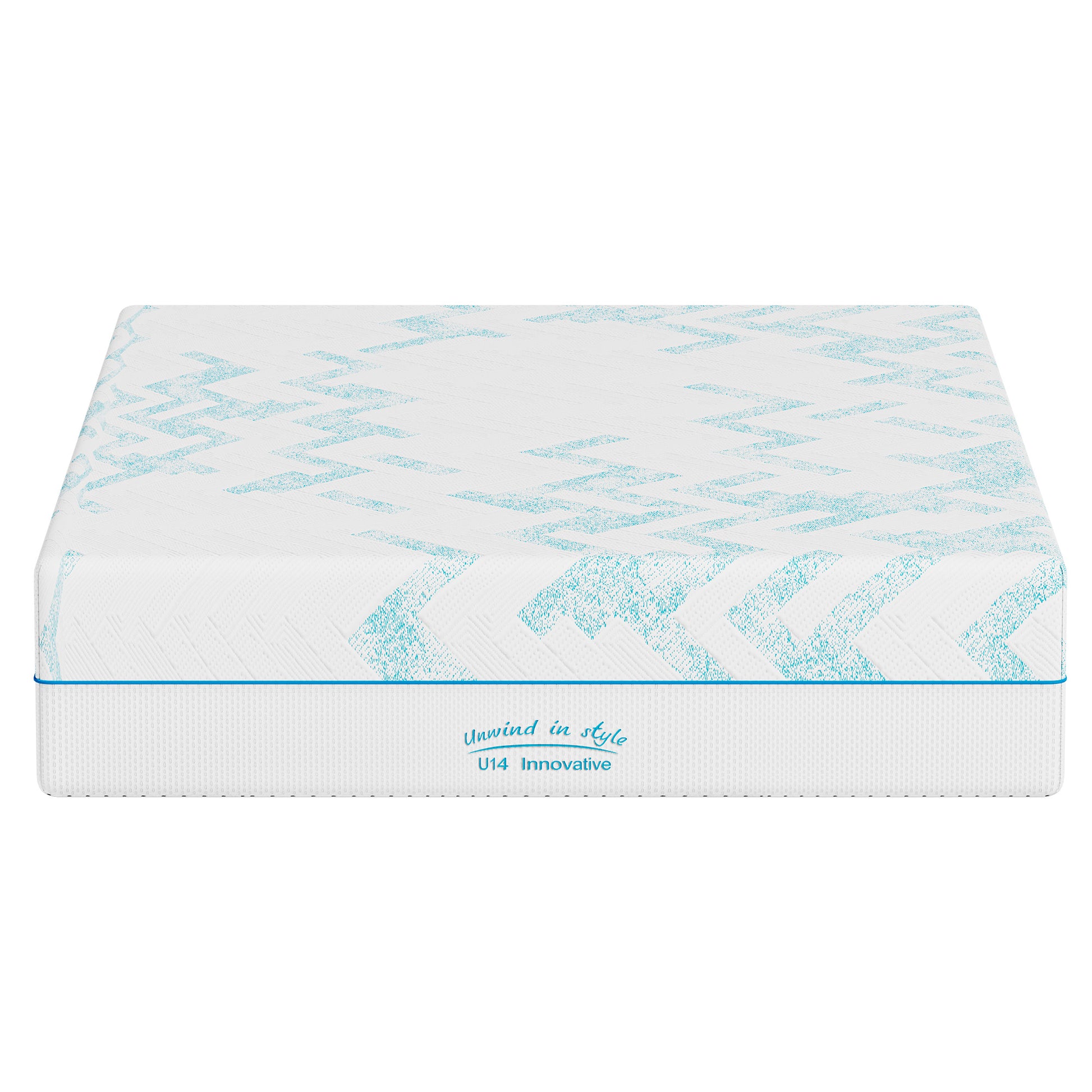 10-inch RV Latex Memory Foam Mattress, short queen size, large format, free of glass fibers, medium hardness texture, breathable memory foam. image 10