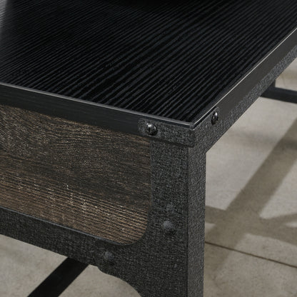 Desk Return 36" with Expanded Workspace, Brown finish image 8