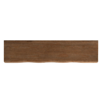 Indoor Pine Dining Bench, 62.9''L Solid Wood Seating, 350lbs Weight Capacity, Fits 3 People for Kitchen, Dining Room & Living Space image 8