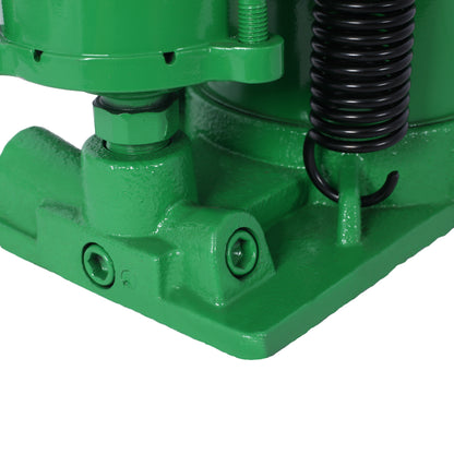 Air Hydraulic Bottle Jack, 20 Ton/44029 LBS All Welded Bottle Jack, 10.2-19.7 inch Lifting Range, Manual Handle and Air Pump, for Car, Pickup, Truck, RV, Auto Repair, Industrial Engineering,Green image 7