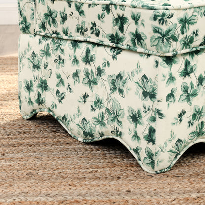 Flannel single dining chair with soft seat cushion and backrest, no armrests, matching pillow can be used as waist cushion, this dining chair can be used in the living room - GREEN image 6
