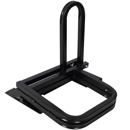 Foldable Pickup Truck Tailgate Two-Step Ladder - Universal Fit. Drilling Hex Screws for Easy Install. Load Capacity: 300 LBS. Serves To Secure Items In Truck Bed image 6