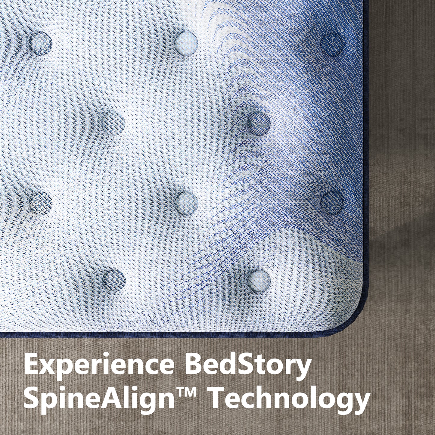 Bedstory Spine Align 13" King Firm Pressure Relieving Cooling Hybrid Mattress with Instant Touch Cooling Fabric, 360° Airflow Circulation & Air Boost Comfort Foam image 5