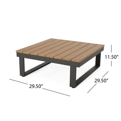 Sterling V-Shaped Outdoor Aluminum 5 Seater Sofa Set with Cushions image 9