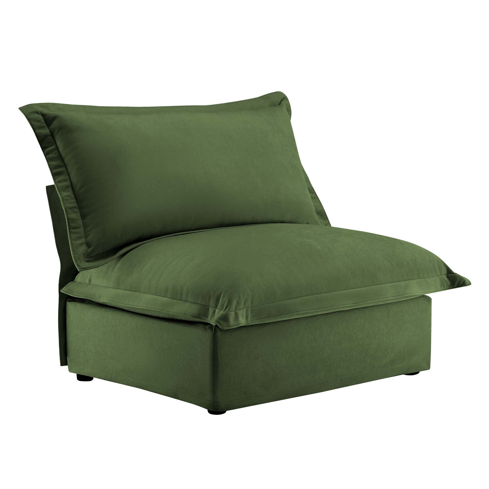 Koala Armless Sofa - Green image 6