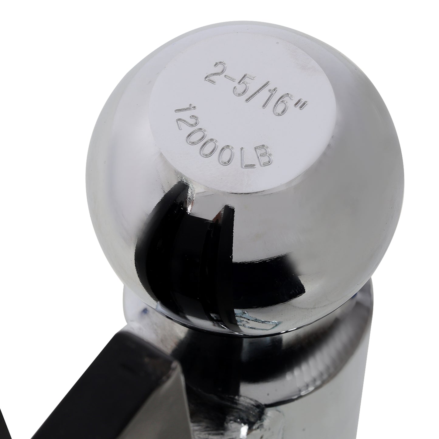 Adjustable Dual Ball Mount,12,000 lb & 10,000 lb Towing Capacity,Dual Hitch Balls (2" & 2‑5/16"), Fits 2" Receiver image 8