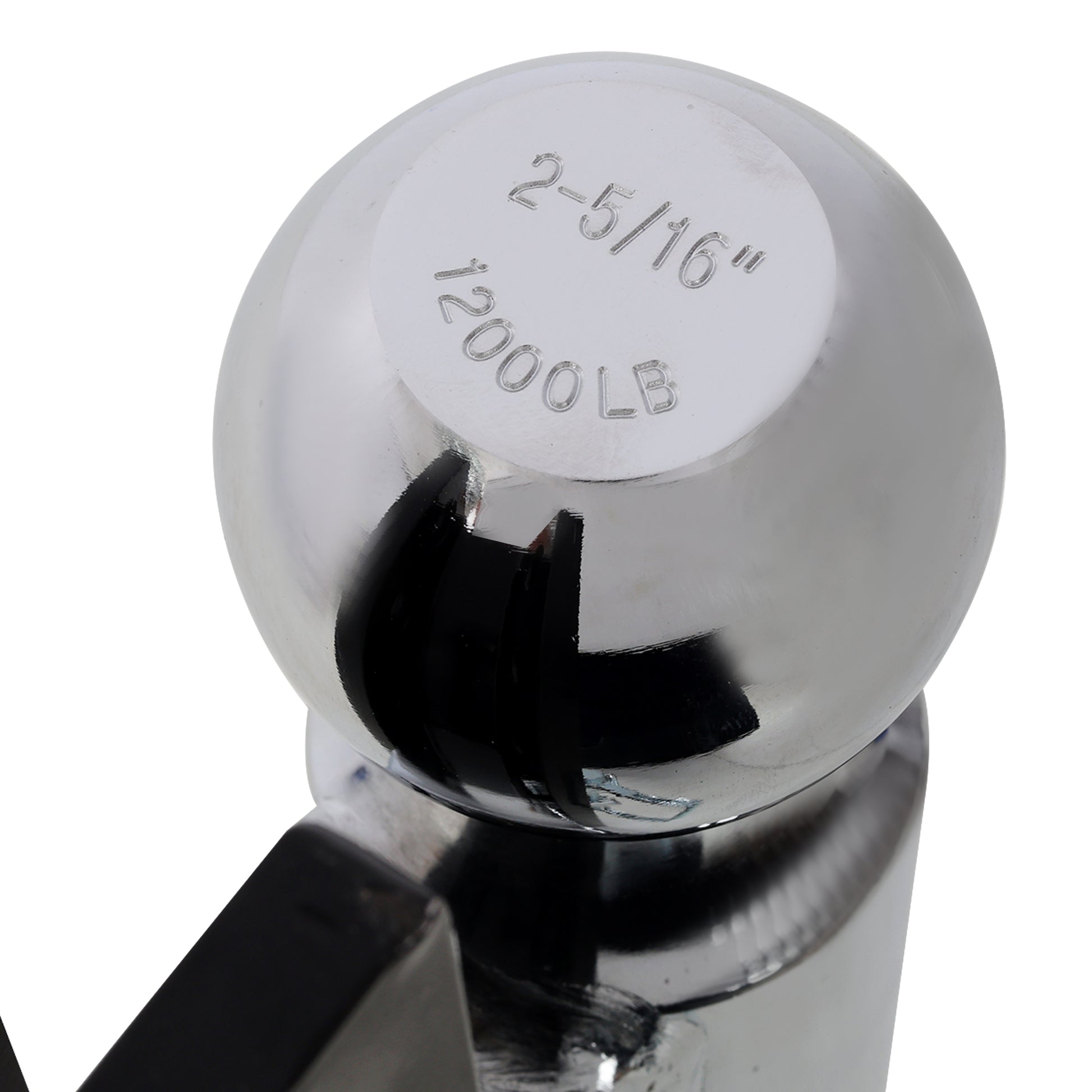Adjustable Dual Ball Mount,12,000 lb & 10,000 lb Towing Capacity,Dual Hitch Balls (2" & 2‑5/16"), Fits 2" Receiver image 8