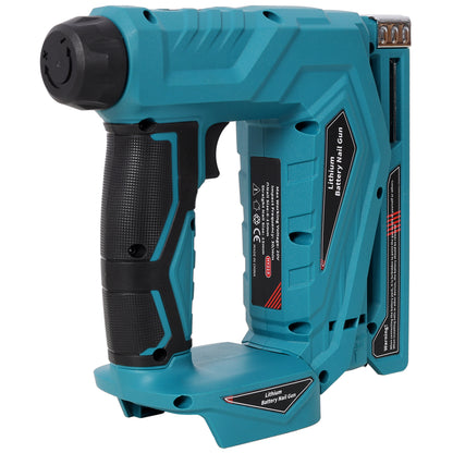2-in-1 Cordless Brad Nailer & Narrow Crown Stapler, Compatible with Makita 20V MAX Battery, Battery Powered Nail Gun with Safety Lock, Professional Woodworking DIY Fastening Tool, Tool Only image 11