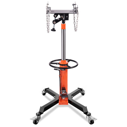 Hydraulic Transmission Jack 1322 lbs 360° Swivel Wheels For Car Lift image 8