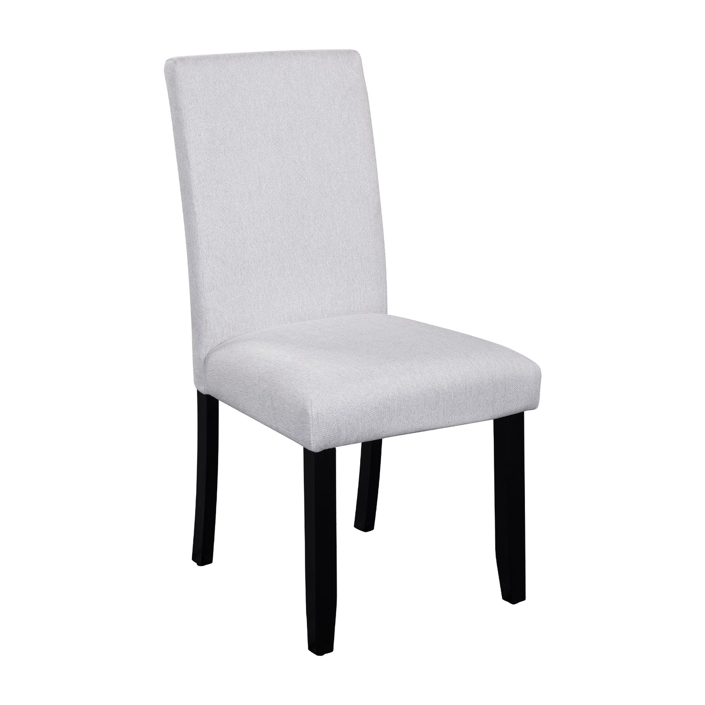 Modern Dining Room Chairs Set of 4, Accent Diner Chairs Upholstered Fabric Side Stylish Kitchen Chairs with Solid Wood Legs and Padded Seat - Beige image 5