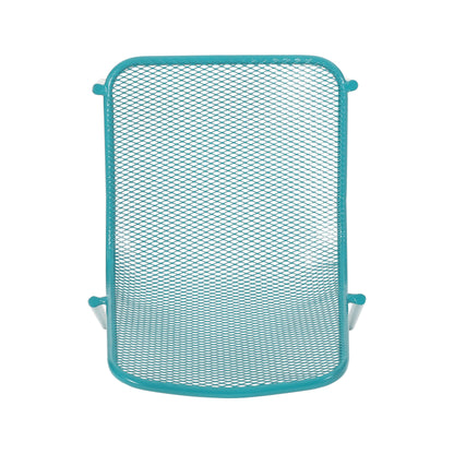 Kincaid Outdoor 3-Piece Conversation Set with IRON Frame - 2 Mesh Chairs & 1 Side Table, Matte Teal Finish image 11