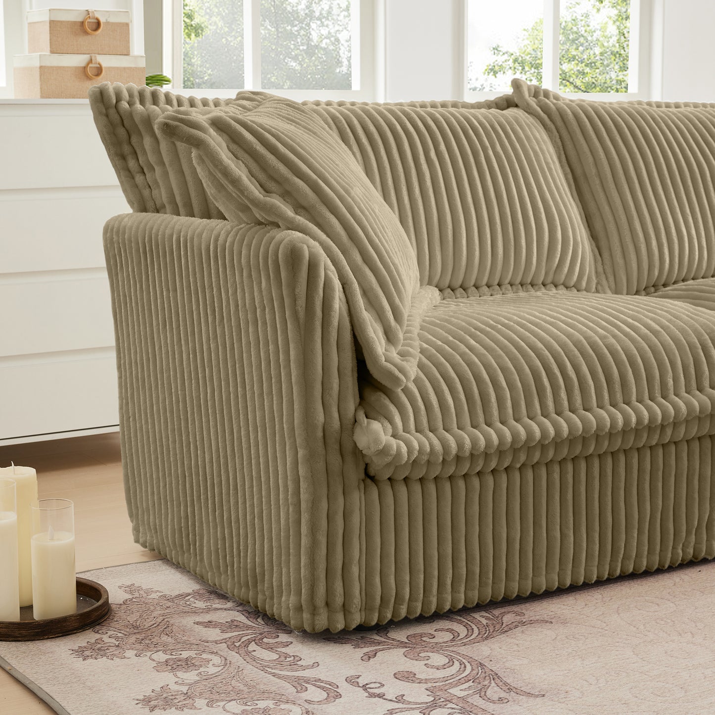 Koala Sofa LSF W/1 Pillow -Camel image 4