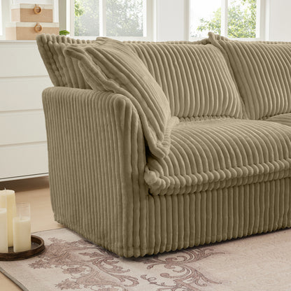 Koala sofa RSF W/1 Pillow -Camel image 3