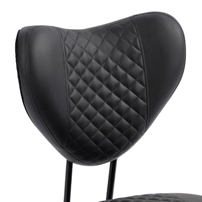 Meditation chair, an ergonomic cross-legged seating chair with lumbar support and a height-adjustable seat cushion, ideal for people engaged in high-intensity office work. Black image 7