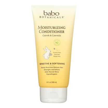 Babo Botanicals - Conditioner - Moisturizing - Oatmilk - 6 Oz image 1