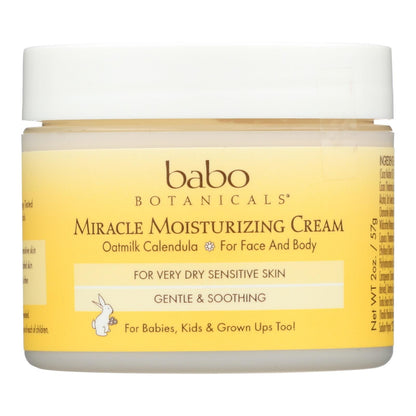 Babo Botanicals - Miracle Cream - Moisturizing - Oatmilk - 2 Oz image 2