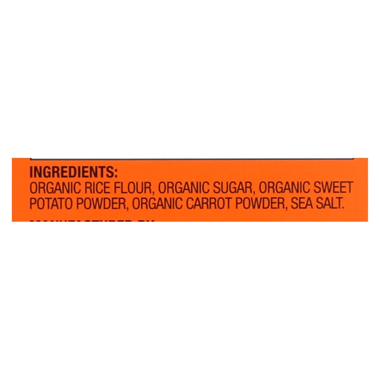 Baby Mum Mum Organic Baby Teeth Rice Rusk Organic Rick Snack With Sweet Potato And Carrot Flavor - Case Of 6 - 1.76 Oz image 3