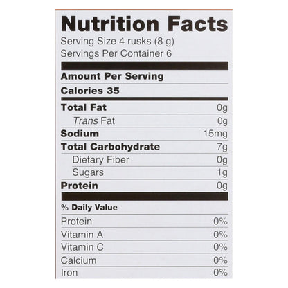 Baby Mum Mum Organic Baby Teeth Rice Rusk Organic Rick Snack With Sweet Potato And Carrot Flavor - Case Of 6 - 1.76 Oz image 2
