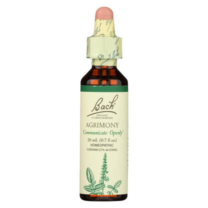 Bach Flower Remedies Essence Agrimony - 0.7 Fl Oz image 1