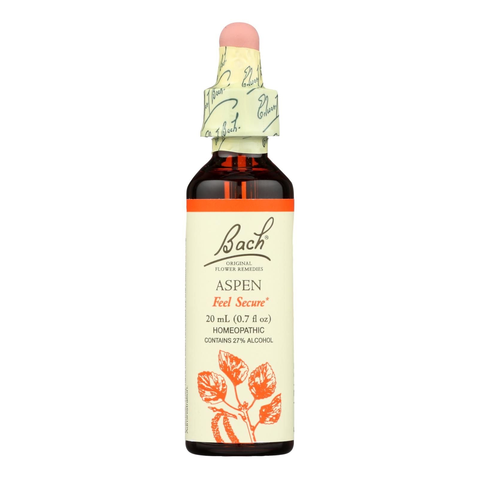 Bach Flower Remedies Essence Aspen - 0.7 Fl Oz image 1