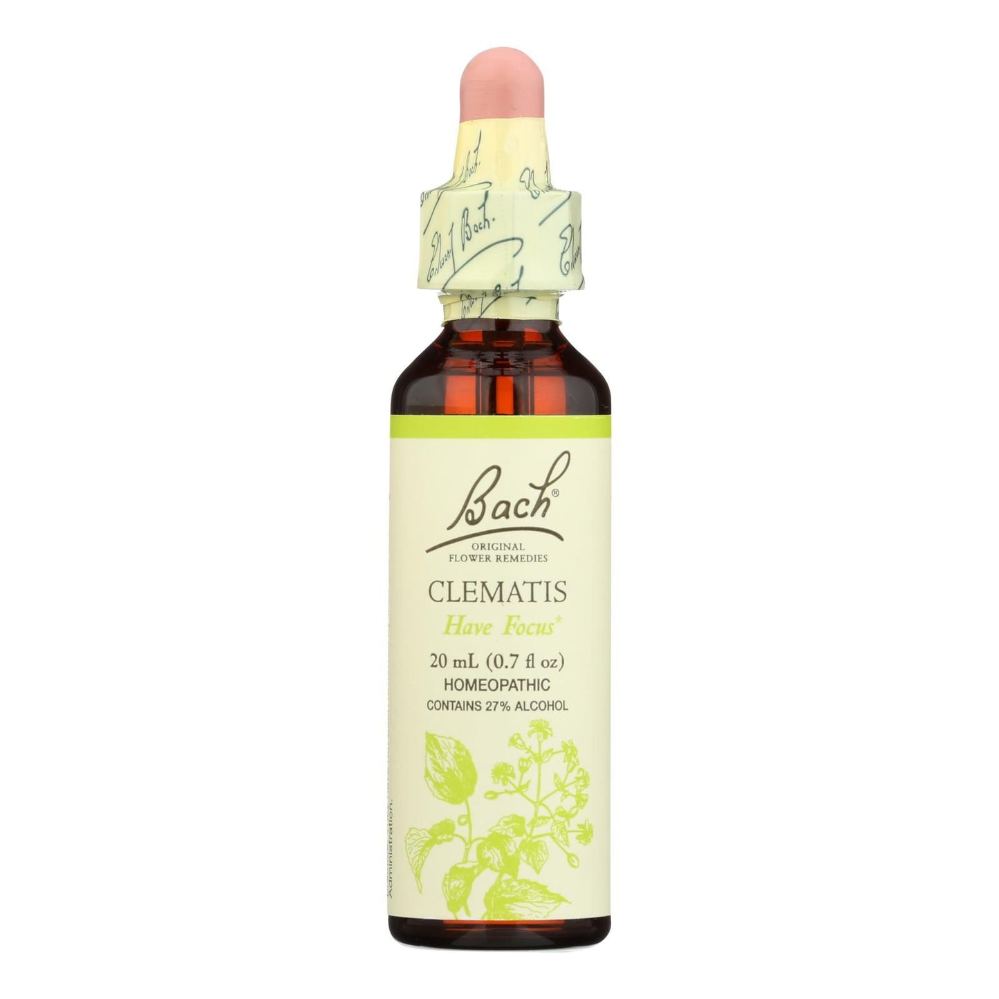 Bach Flower Remedies Essence Clematis - 0.7 Fl Oz image 1
