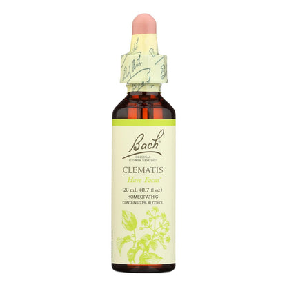 Bach Flower Remedies Essence Clematis - 0.7 Fl Oz image 1