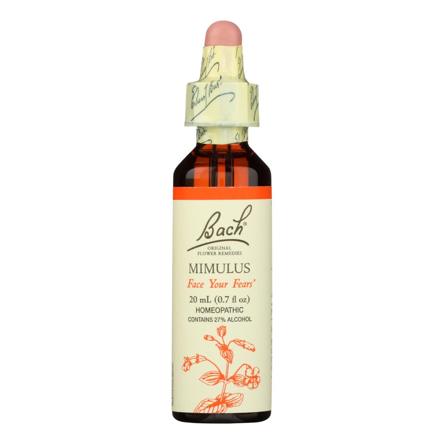 Bach Flower Remedies Essence Mimulus - 0.7 Fl Oz image 2