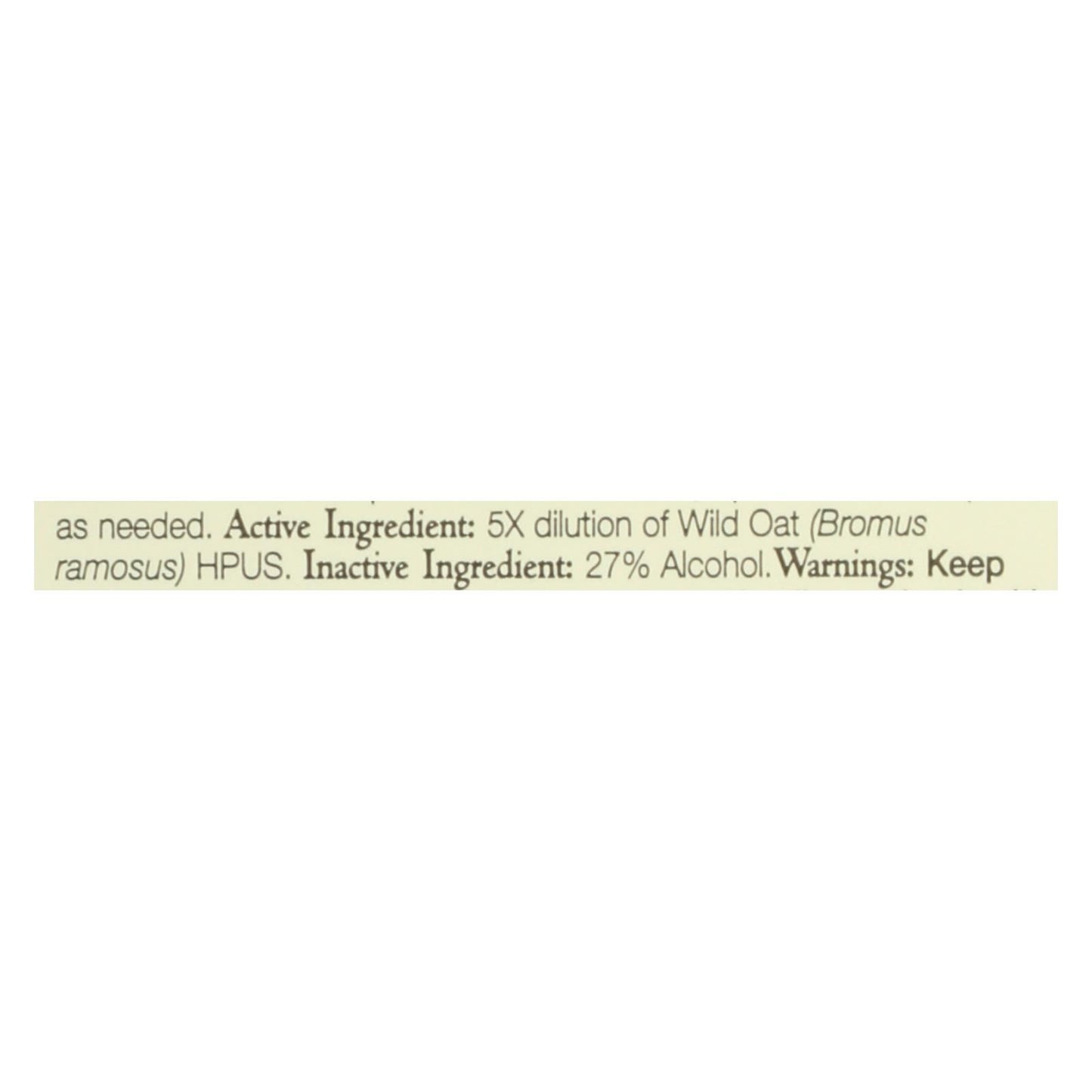 Bach Flower Remedies Essence Wild Oat - 0.7 Fl Oz image 2