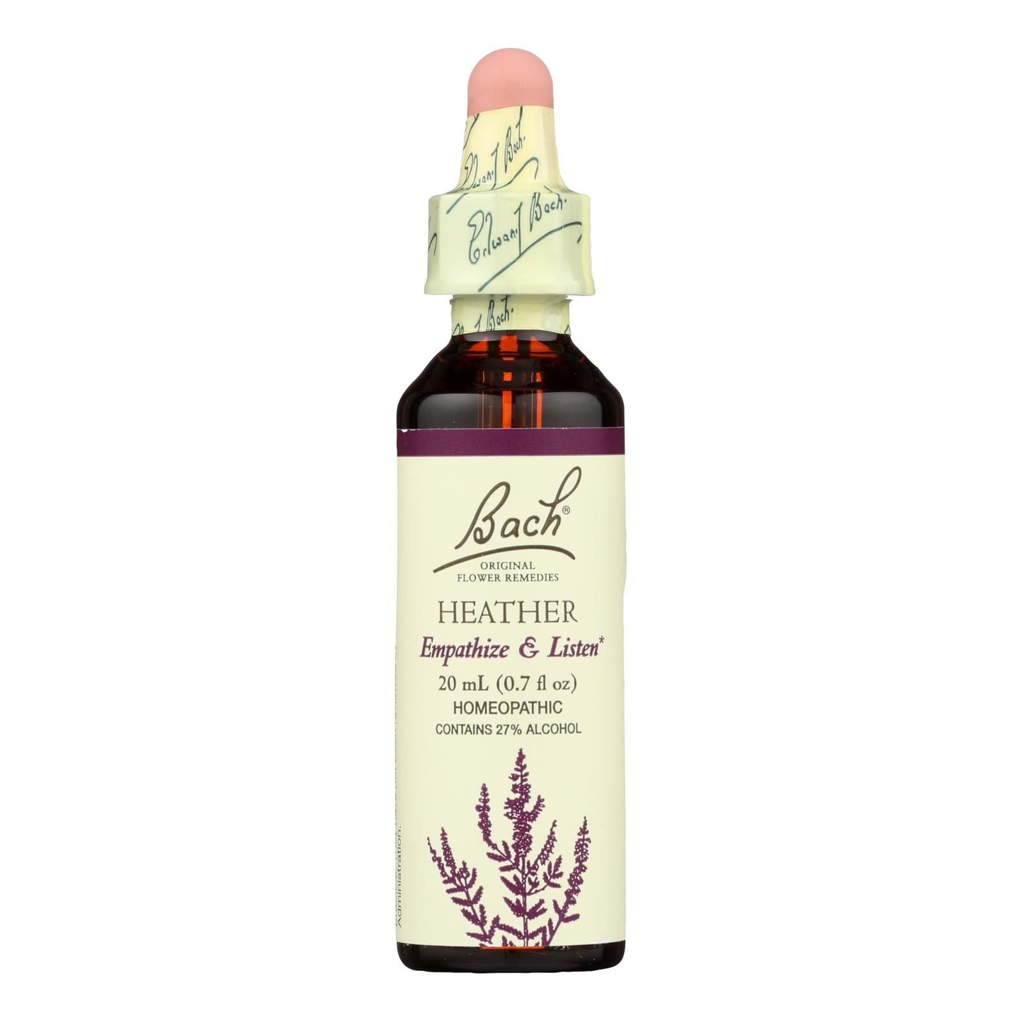 Bach Flower Remedies Rescue Remedy Spray Heather - 0.7 Fl Oz image 1