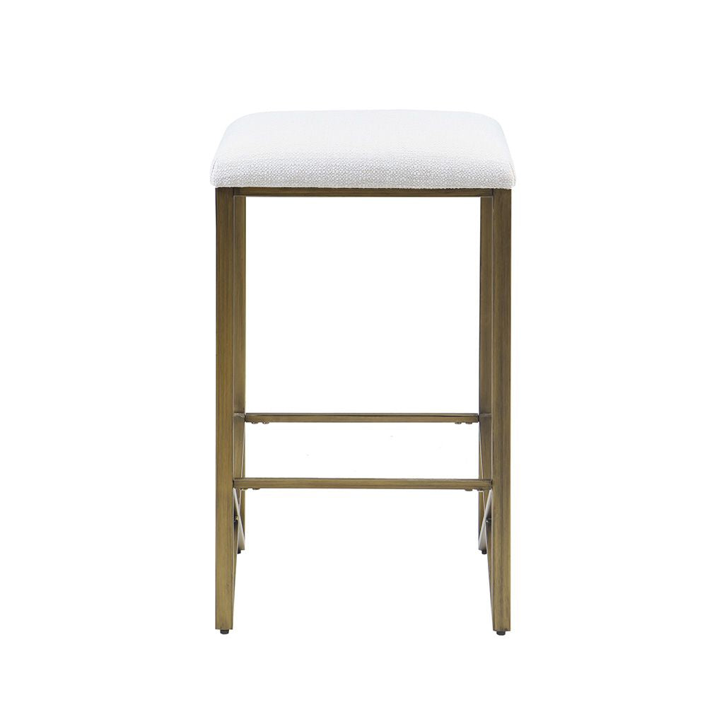 Backless Upholstered Counter Stool 26"H image 3