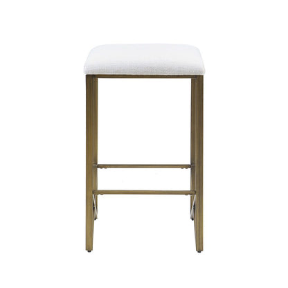 Backless Upholstered Counter Stool 26"H image 3
