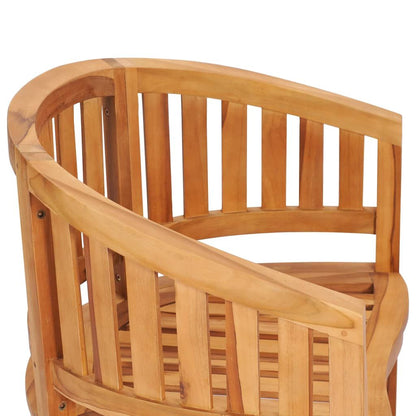 Banana Chairs 2 pcs Solid Teak Wood image 6
