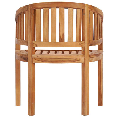 Banana Chairs 2 pcs Solid Teak Wood image 5