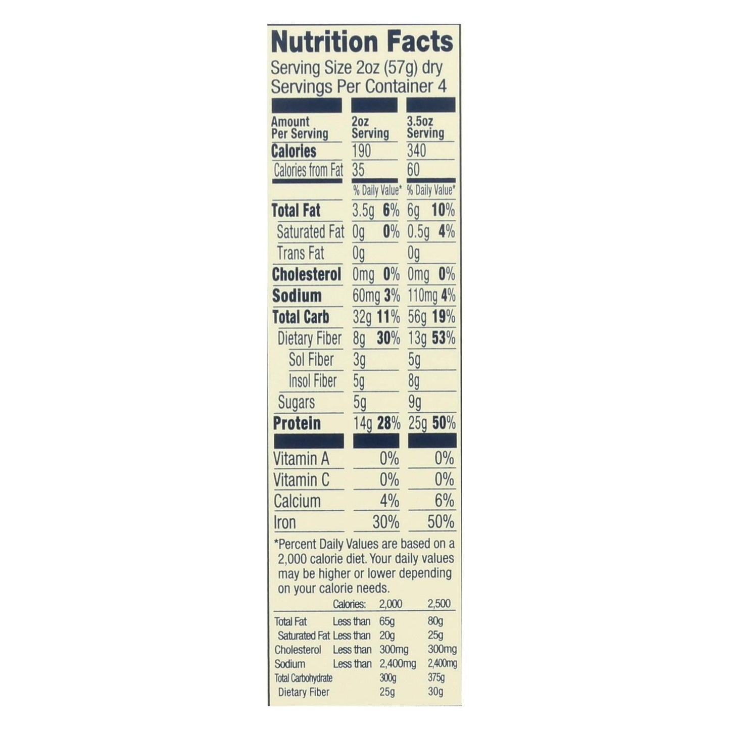 Banza - Chickpea Pasta - Case Of 6 - 8 Oz. image 3