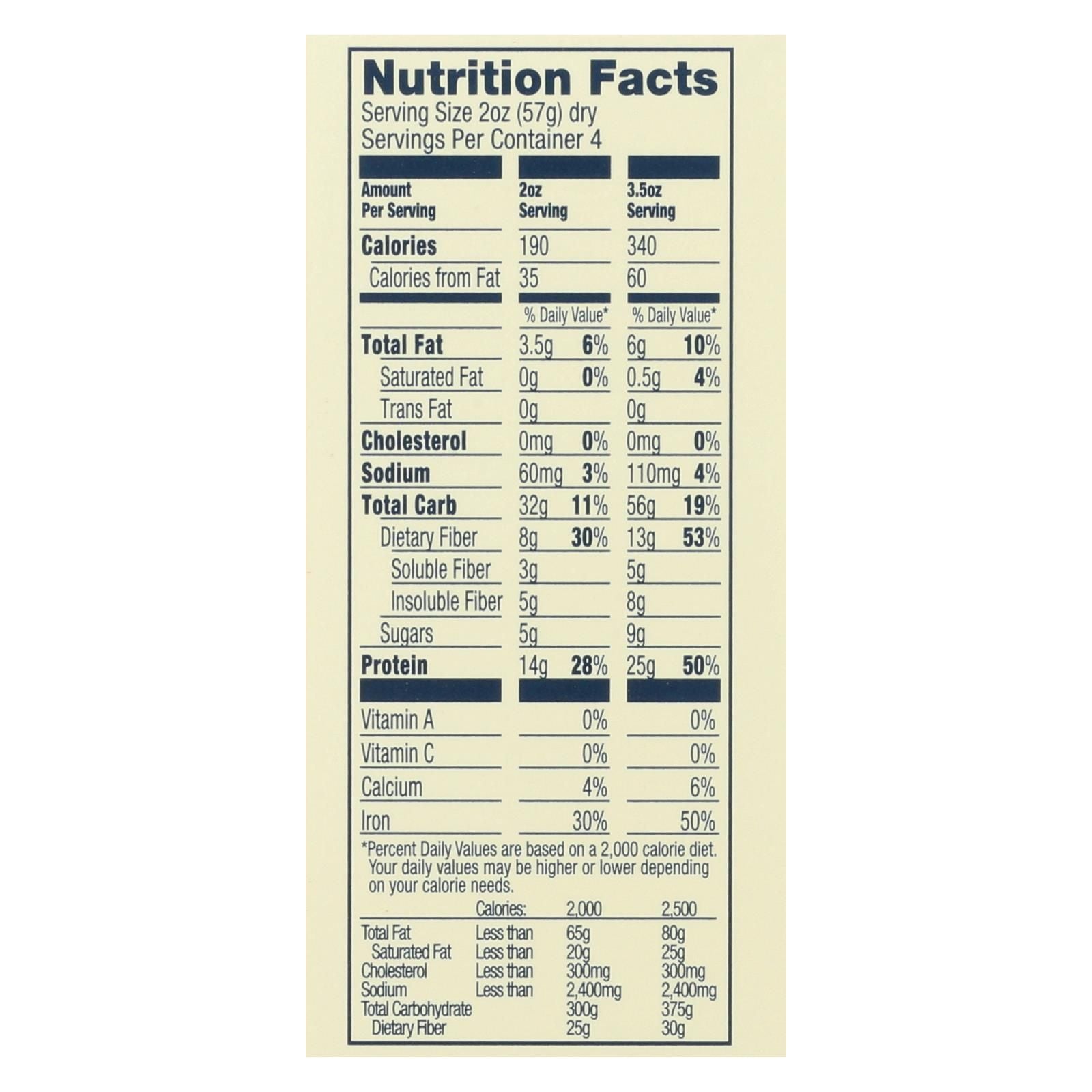 Banza - Chickpea Pasta - Cavatappi - Case Of 6 - 8 Oz. image 3