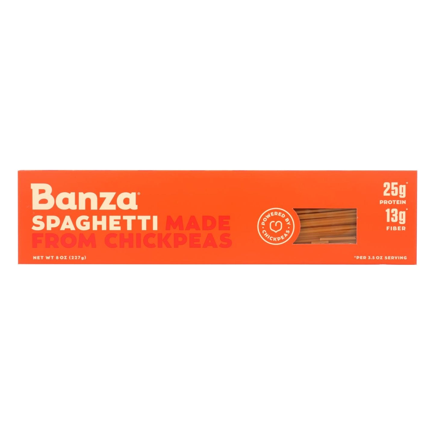 Banza - Chickpea Pasta - Spaghetti - Case Of 12 - 8 Oz. image 2
