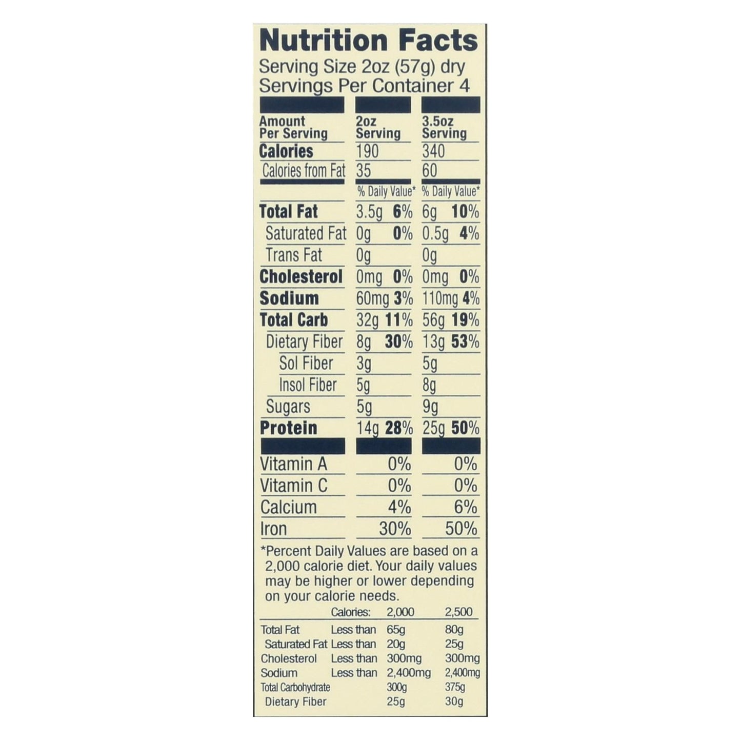 Banza - Pasta Chickpea Rotini - Case Of 6 - 8 Oz. image 4