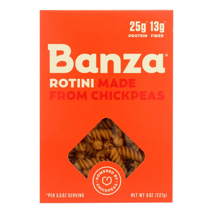 Banza - Pasta Chickpea Rotini - Case Of 6 - 8 Oz. image 2