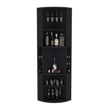 Bar Cabinet Jansen, Living Room, Black image 2