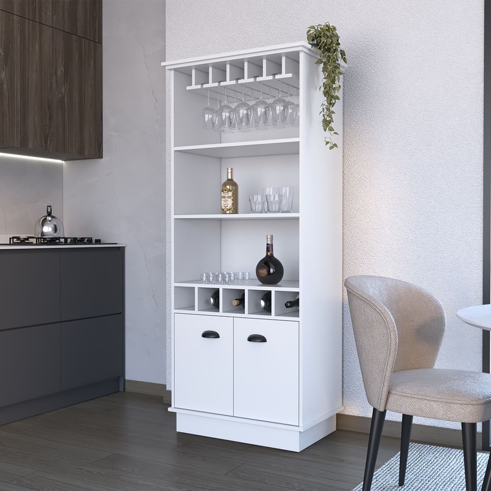 Bar Cabinet Taholah, Living Room, White image 1