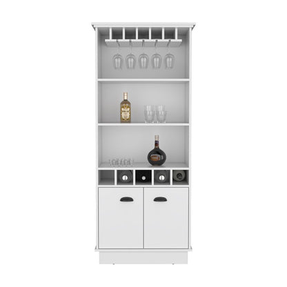 Bar Cabinet Taholah, Living Room, White image 4