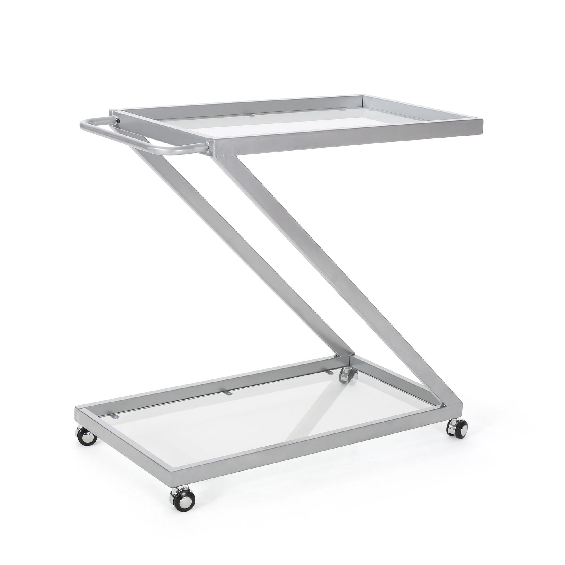BAR CART, Iron Base & Tempered Glass image 7